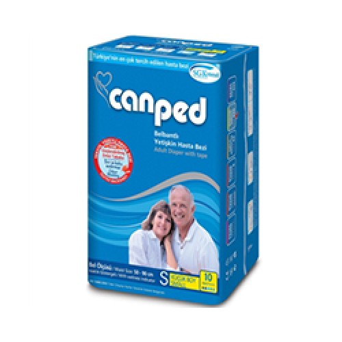 Canped Belbantlı Tekstil Yüzey Küçük 10 lu